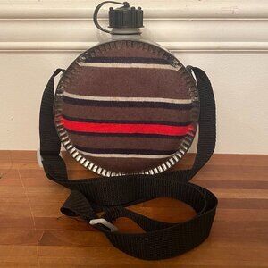 Canteen Travel Camping Hiking Water Bottle Adjustable Shoulder Strap Ozark Trail